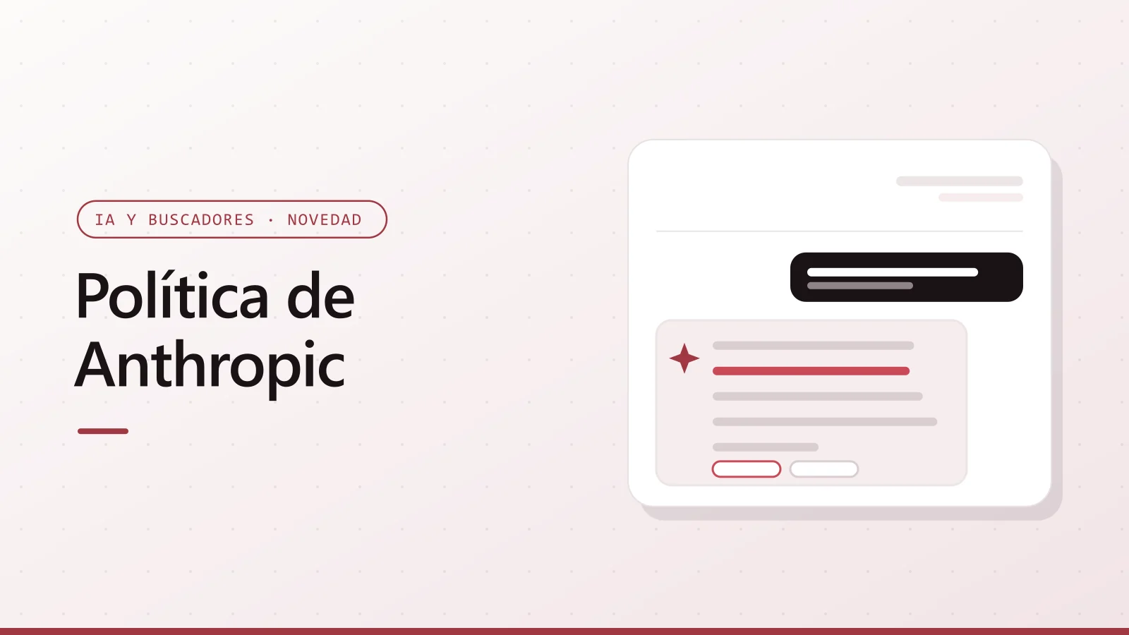 Portada de Política de Anthropic con el logotipo de Google