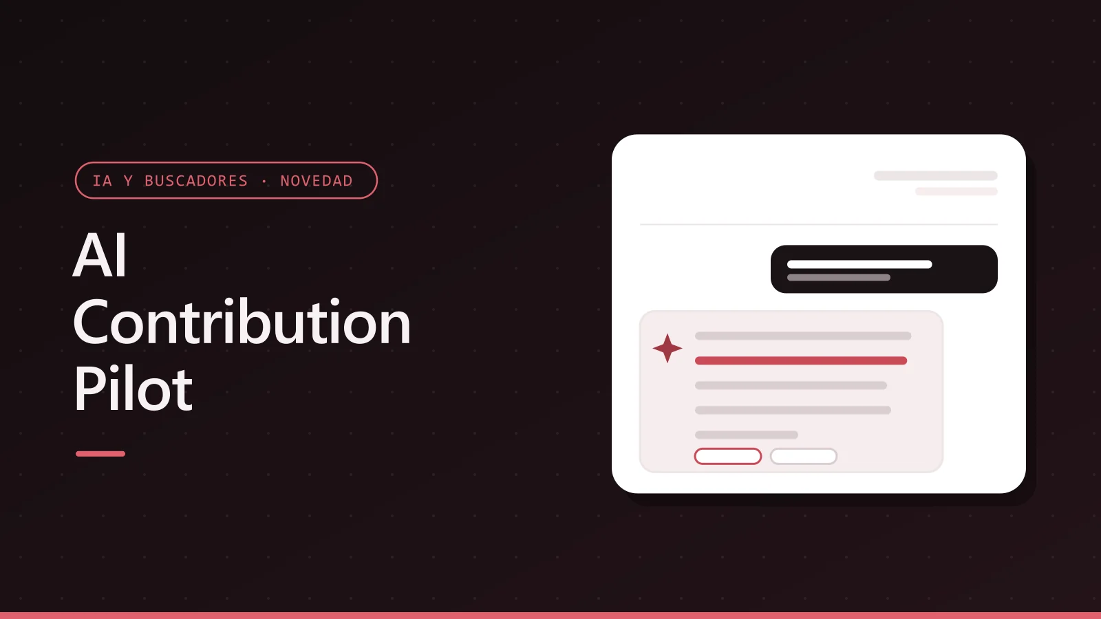 Portada de AI Contribution Pilot con el logotipo de Google